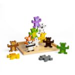 Дървена играчка диви животни за подреждане - Bigjigs - Image 4