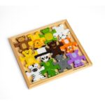 Дървена играчка диви животни за подреждане - Bigjigs - Image 6