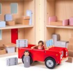 Bigjigs - Дървена сгъваема къща за кукли - Image 4