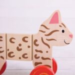 Играчка за дърпане - Коте  - Bigjigs - Image 7
