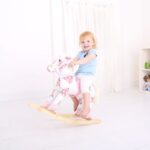 Bigjigs - Люлеещ се дървен кон на цветя - Image 6