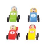 Bigjigs- Дървена инерционна количка - Image 2